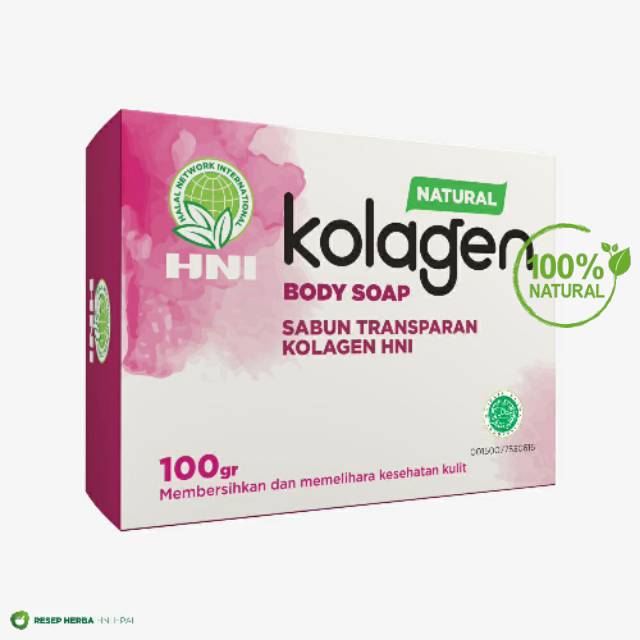 Sabun kolagen Transparan HPAI Perawatan Kesehatan Kulit Wajah HNI BLITAR