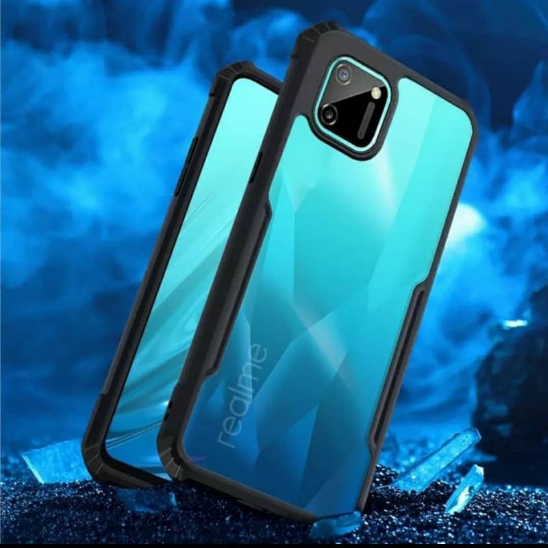 Case Realme C11 Beatle Series Bumper Transparan Clear