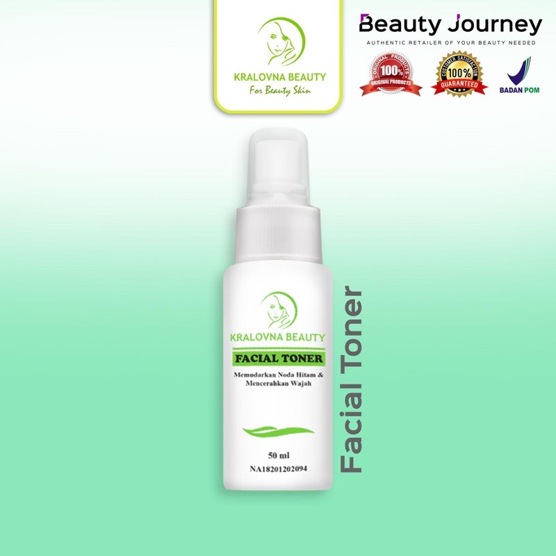 Facial Toner Glowing Flek Berat Acne Jerawat Kralovna Beauty BSC Skincare BPOM