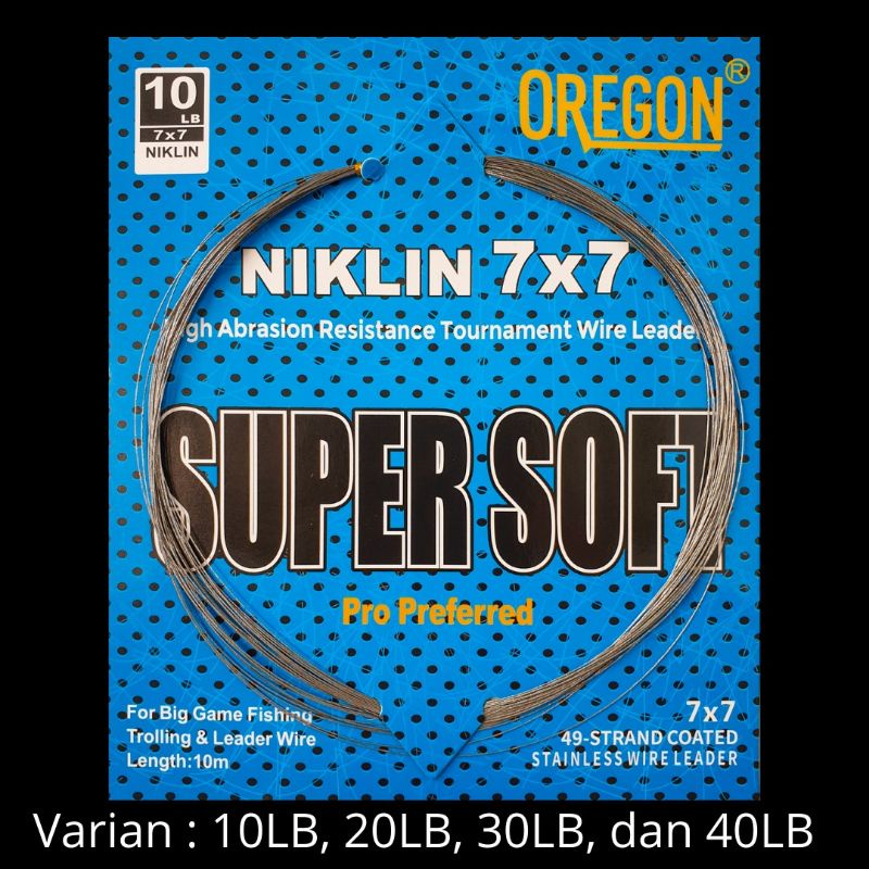 NEKLIN KAWAT LENTUR KUAT OREGON 7X7 10M