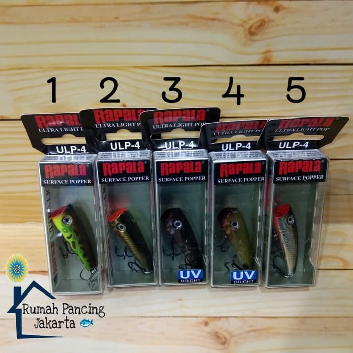 Lure Rapala Ultra Light Popper ULP-4 AP-1888