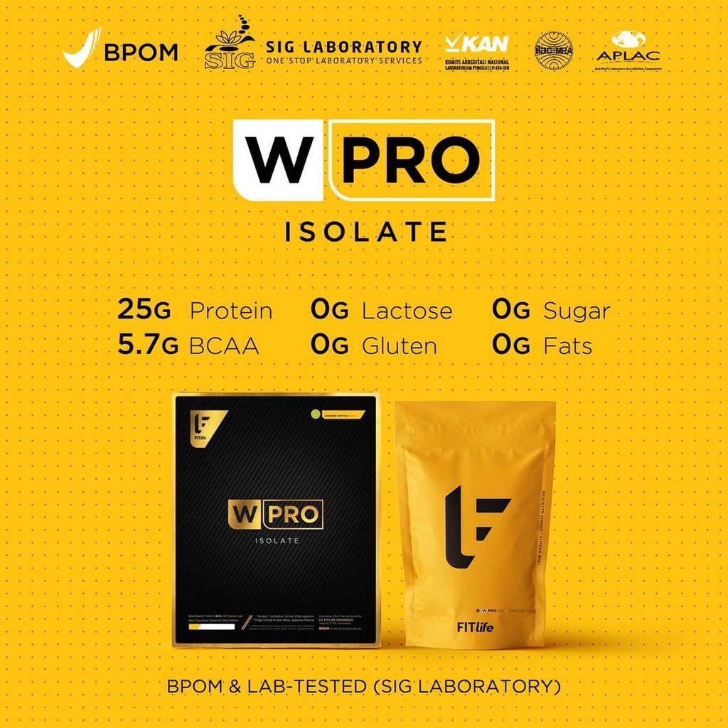 Fitlife WPRO Isolate 3,3 lbs Whey Protein Isolate