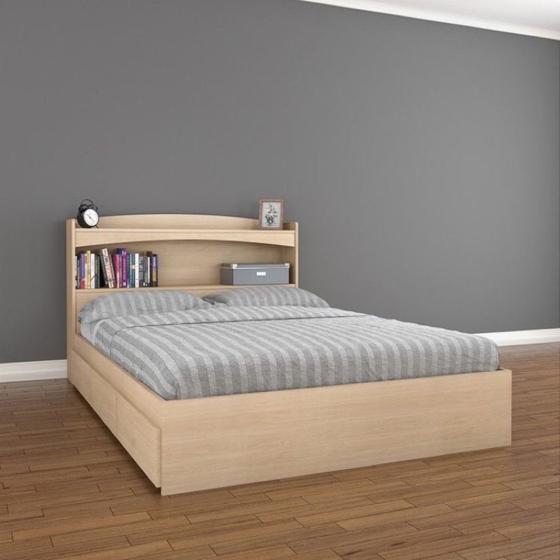 Tempat Tidur Minimalis Laci 3 , Tempat Tidur Jati Laci