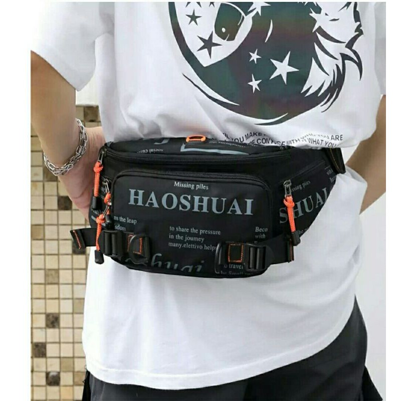 Waitsbag Tas pinggang Haoshuai 5135 / Selempang Pria / sepeda