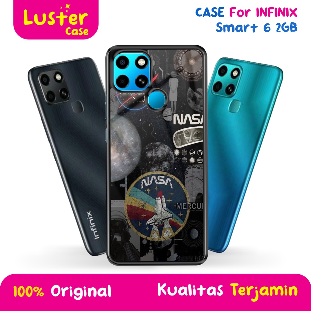 Case INFINIX SMART 6 RAM 2 - Casing INFINIX SMART 6 RAM 2 Terbaru 2022 LUSTER CASE [ NASA ] Silikon 