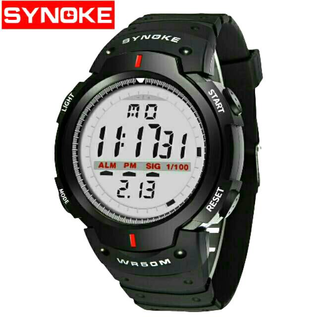 jam tangan sporty pria wanita synoke