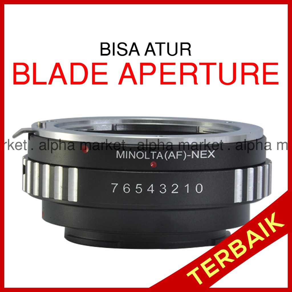 Adapter Adaptor Converter Lensa Sony Minolta A-mount AF MA SLT DSLR to ke Kamera Mirrorless E-mount 