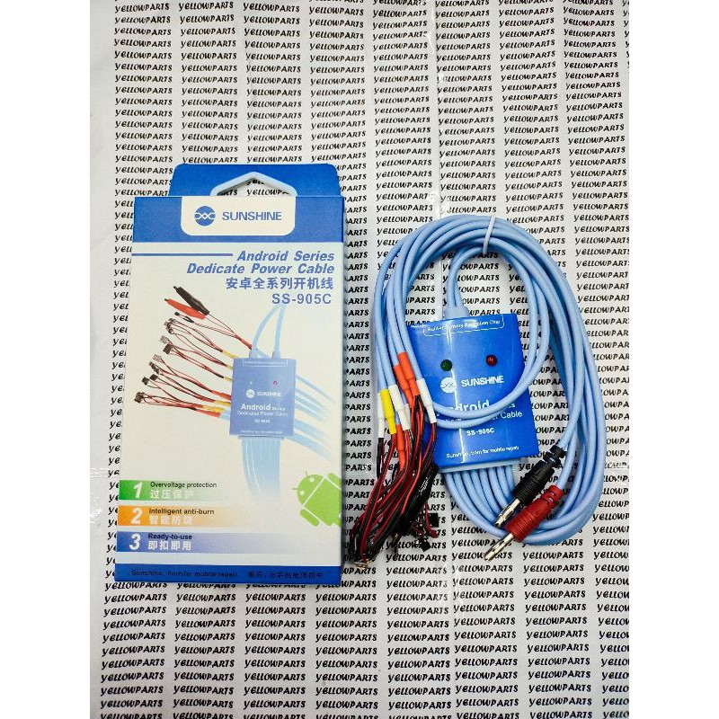 TOOLS KABEL CABLE POWER SUPPLY SUNSHINE SS-905C ANDROID