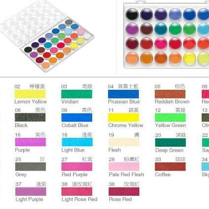 

Simbalion Wcc 36 Watercolor Cake Cat Air Dengan Kuas Dan Palet