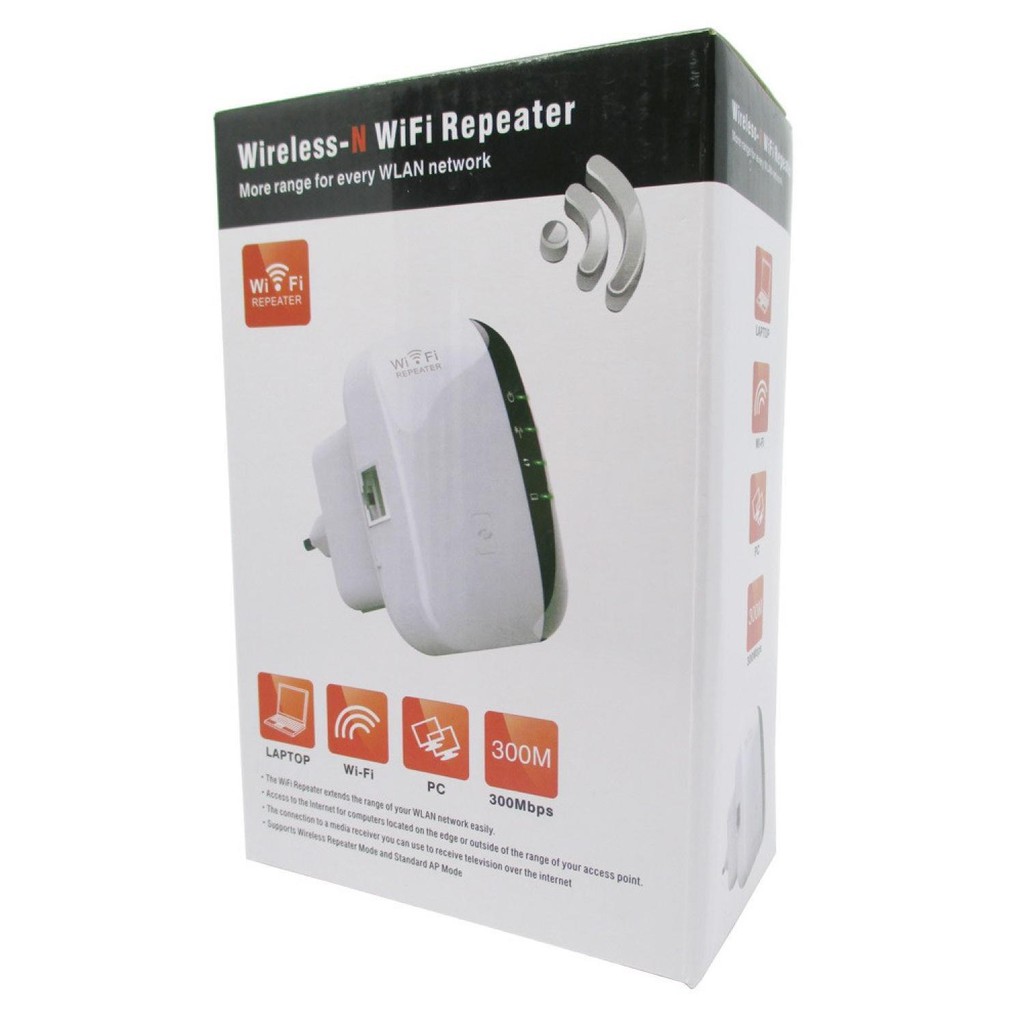 Wifi Extender 300Mbps/ Penguat Sinyal Wifi Repeater Wifi Wireless