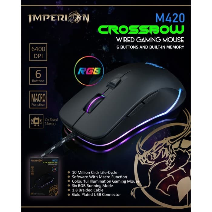 Imperion Mouse Gaming Crossbow M420