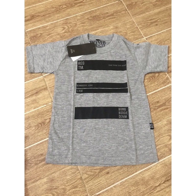 KAOS ANAK BOMBOGIE ABU