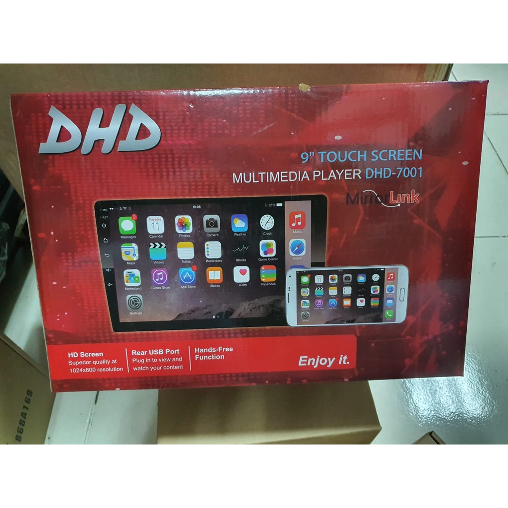 Head Unit Android DHD-7001 9 inch