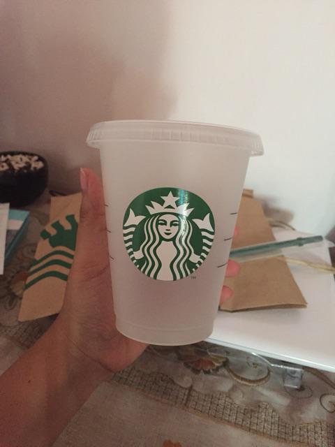 Starbucks Tumbler Reusable Cold Cup With Syren Logo For Cold Drink