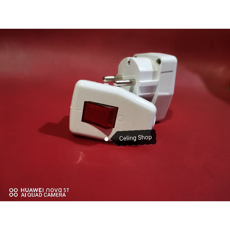 steker saklar / colokan listrik saklar lampu on off SNI