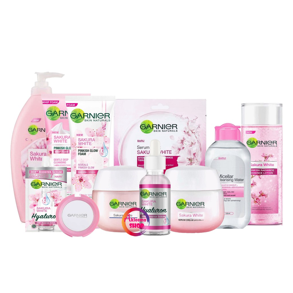 Garnier sakura White series