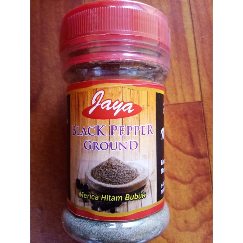 

black pepper ground / merica hitam bubuk 80gr