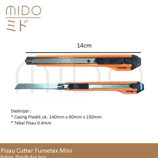 

Pisau Cutter Mini Serbaguna / Utility Cutter sanitaryz90 dijamin
