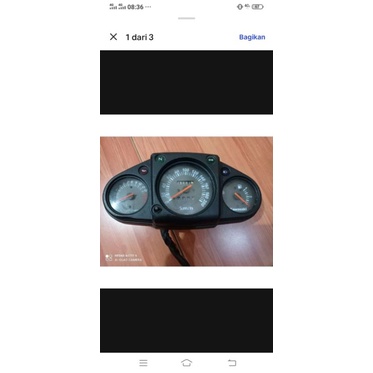 speedometer ninja 250 karbu original copotan motor