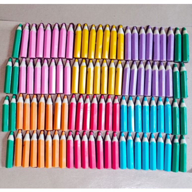 

coklat karakter pensil