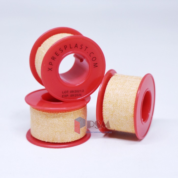 Gidcare Xpresplast Plester Rol Kain 1,25cm x 1m / Sejenis Leukoplast
