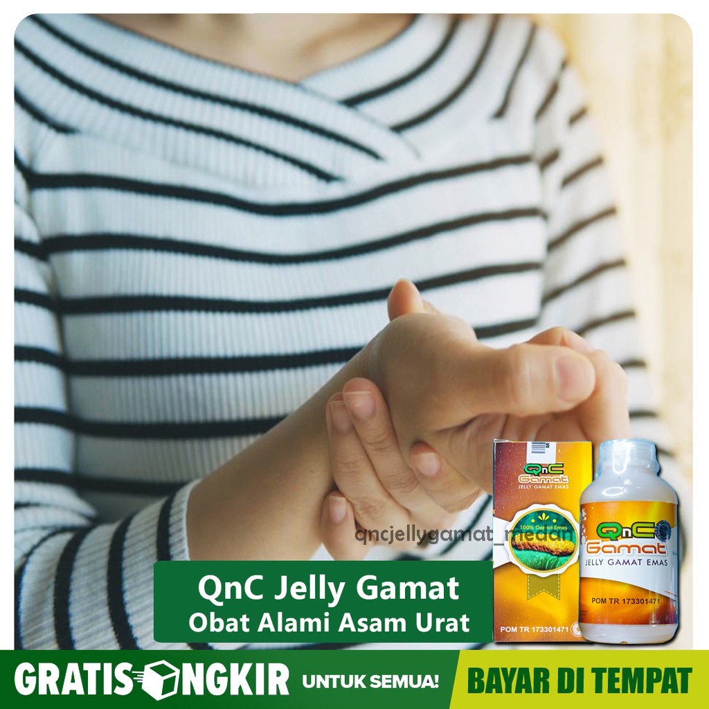 Qnc Jelly Gamat 100 Asli Obat Herbal Asam Urat Di Tangan Kaki Jari Kaki Dan Tangan Bisa Cod Shopee Indonesia