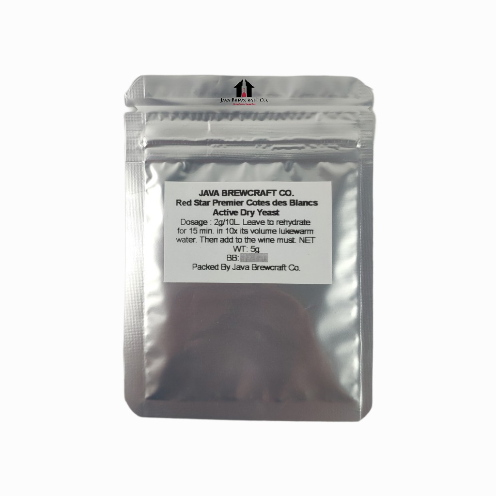 

RED STAR Cote de Blanc Wine yeast 5g