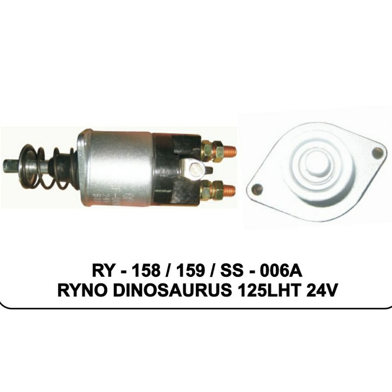 Solenoid Switch Starter Toyota Ryno Dinosaurus 125-lht 125Lht 24V