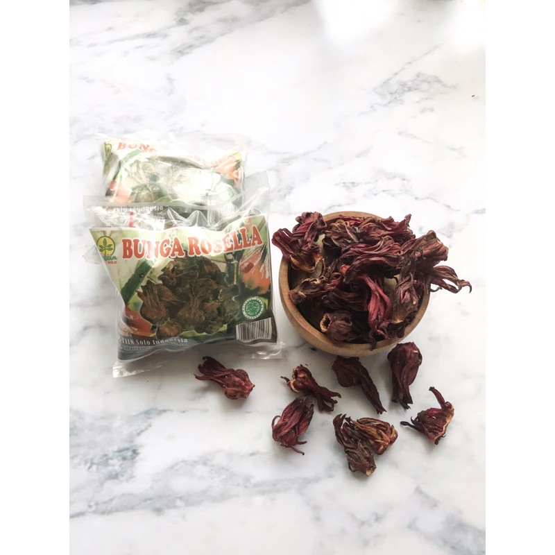 

BUNGA ROSELLA / ROSELLA KERING / ROSELA Herbal At-tiin