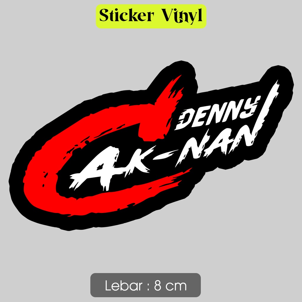 

Stiker Denny Caknan Sticker Vinyl Musik Jawa Satuan Bahan Anti Air