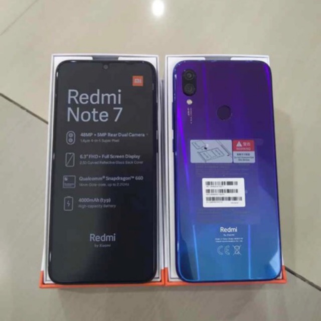 Xiaomi Redmi Note 7 464 Ram 4gb Rom 64gb Garansi 1 Tahun