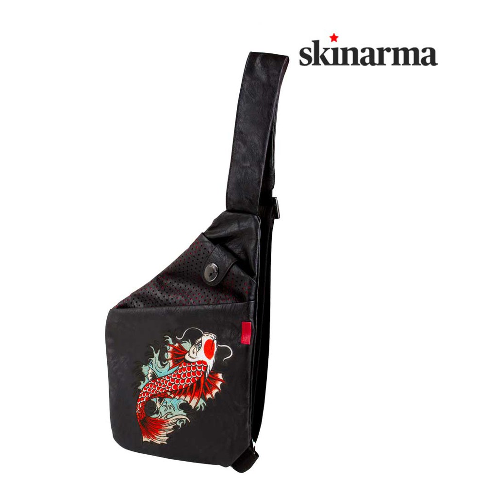 Skinarma Irezumi Cross Slinger Jet Karp - Black