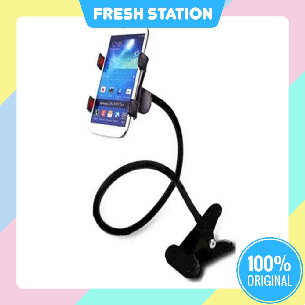 Robotsky Phone Holder HP Meja Jepit Lazypod Handphone Panjang