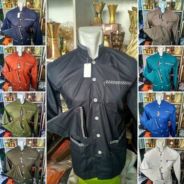 baju koko/takwa haibah bordir/habaib