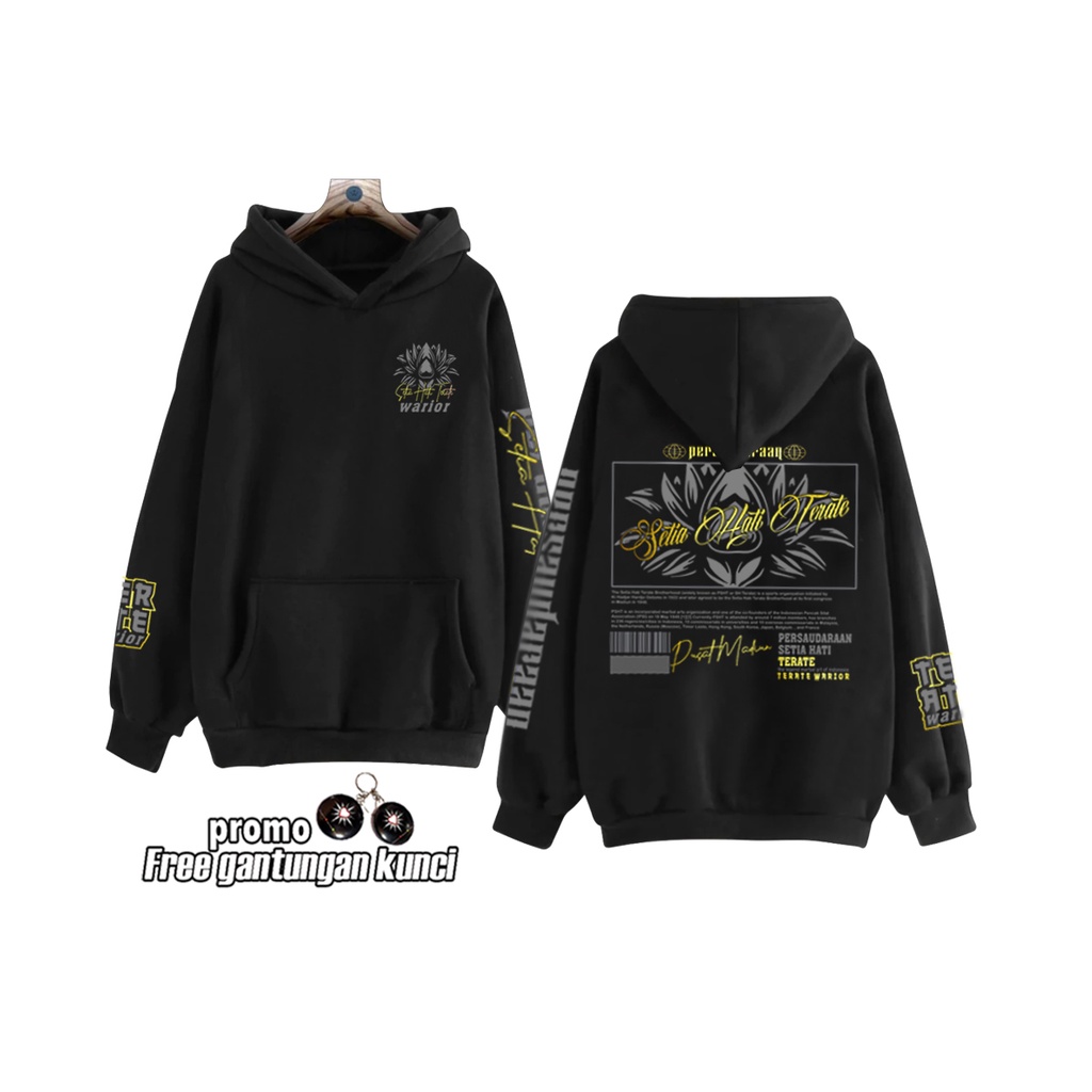 JAKET HOODIE PSHT TERATE A98 / HOODIE JUMPER PSHT TERATE  / SWEATER PSHT MURAH / JAKET PENCAK SILAT 