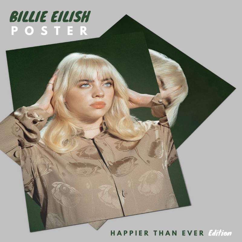 Poster Billie Eilish : Happier Than Ever