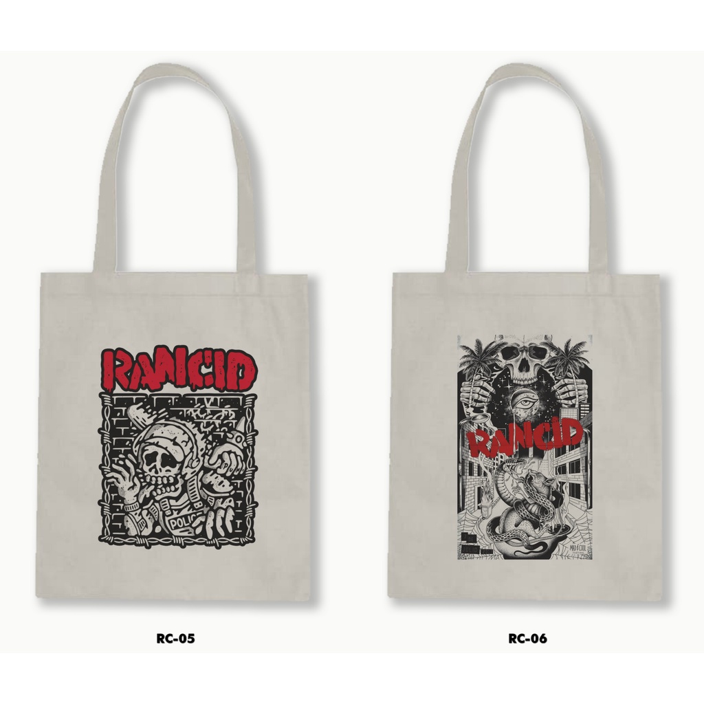 TOTE BAG BLACU - RANCID