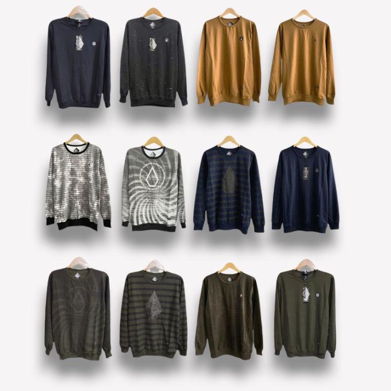 sweater crewneck volcom premium like ori banyak motif [GI.19My22ᴵ]