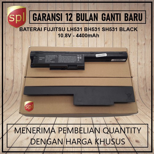 Batterai Baterai Fujitsu LH531 BH531 SH531 LH 531 BLACK