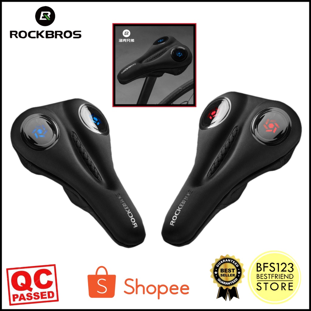 ROCKBROS LF044 Sarung Sadel Silicone Gel Tebal Saddle Cover Gel