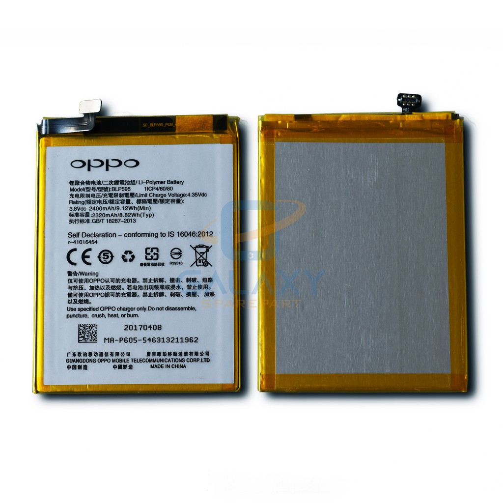 BATRE - BATERE - BATERAI OPPO R7 / BLP 595 ORIGINAL