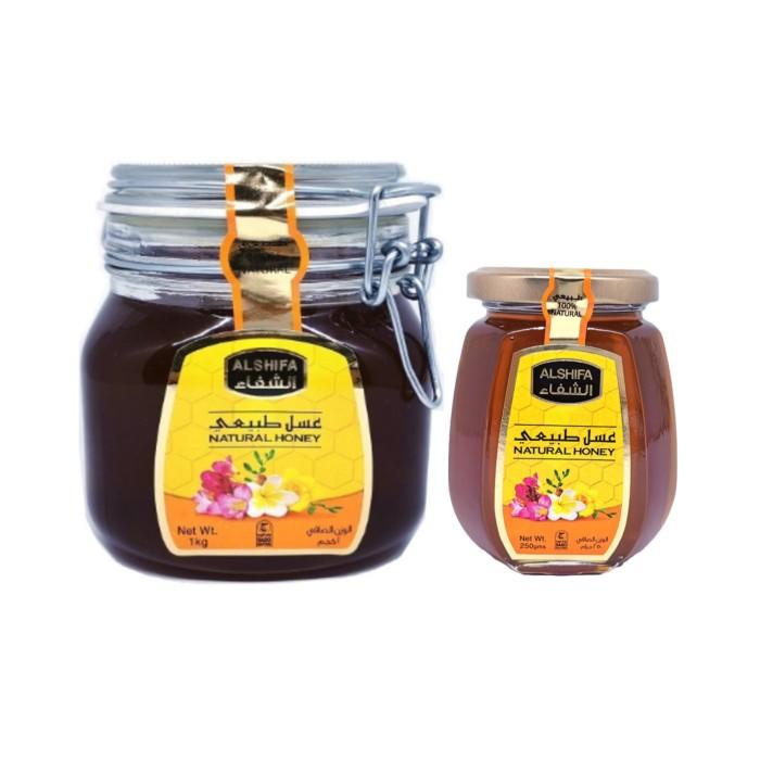 

Nay / Paket Hemat Madu Al Shifa Alshifa Natural Honey Original 1 Kg + 250Gr
