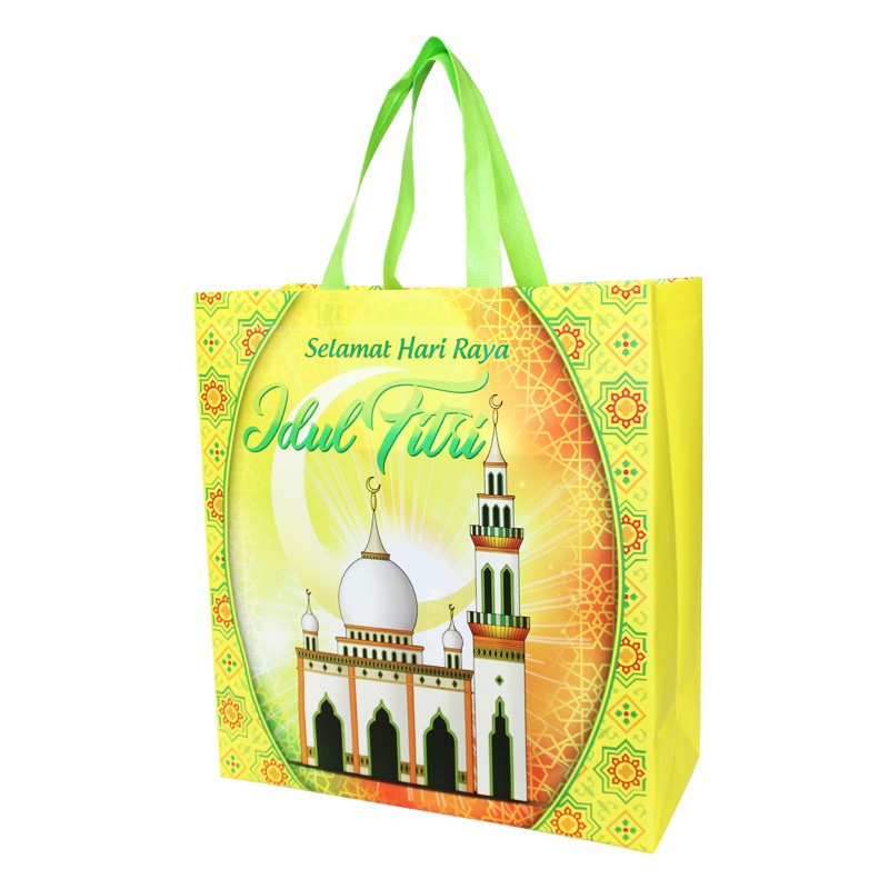 

[COD] Tas Bingkisan Lebaran Laminated Lingkar Masjid (38x35x15)