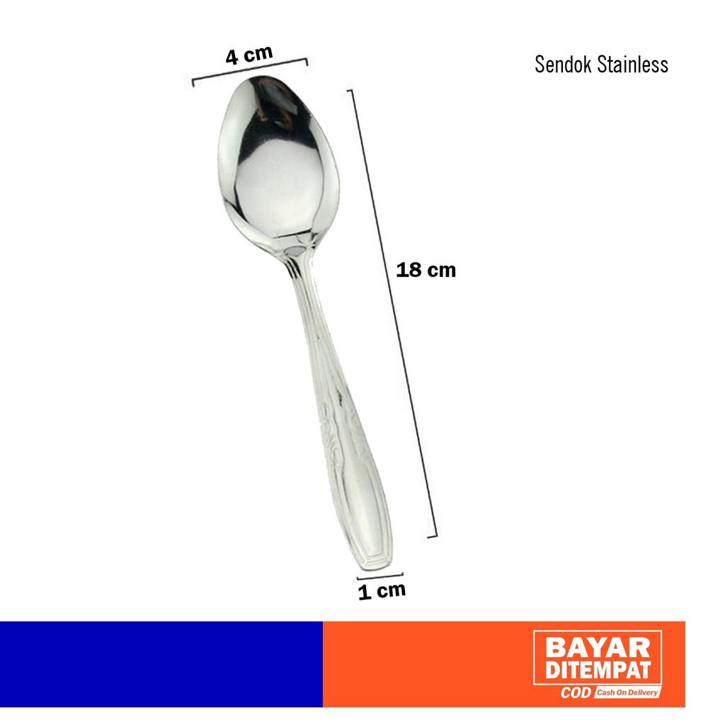 Sendok Makan Stainless Harga 1pcs