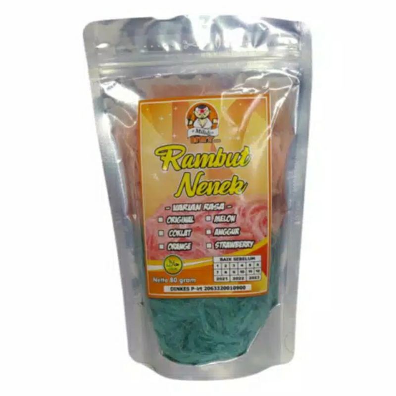 

Rambut Nenek Rasa Buah 80gr