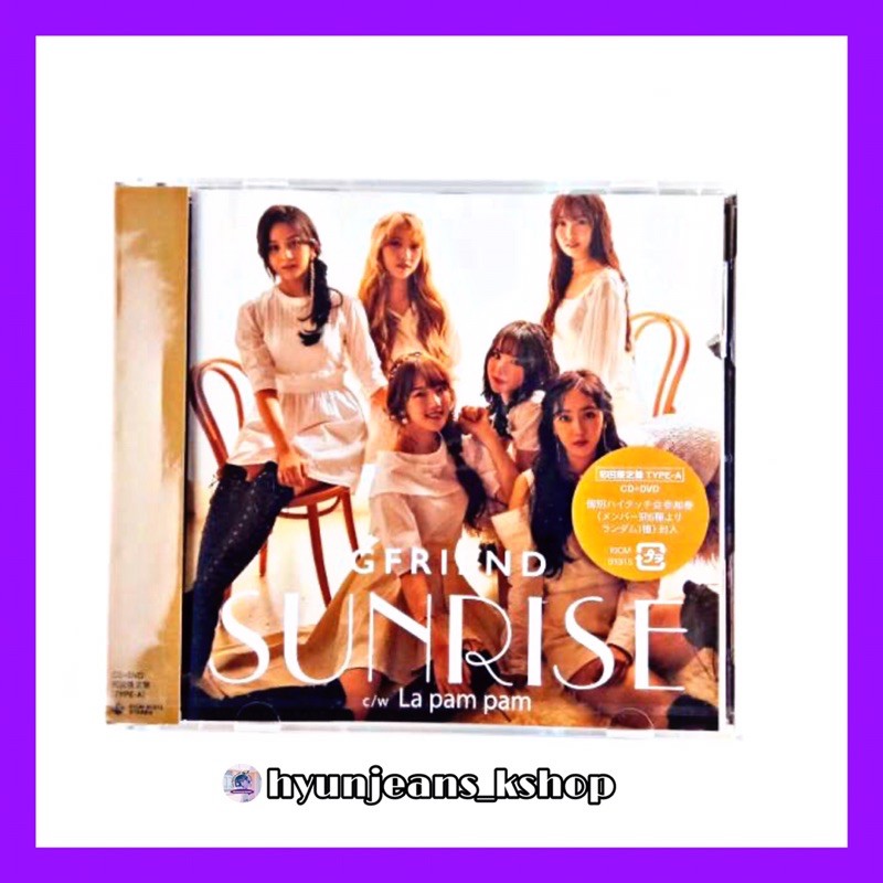 [READY STOCK] GFRIEND Japan Album - SUNRISE (CD + DVD : LE A)