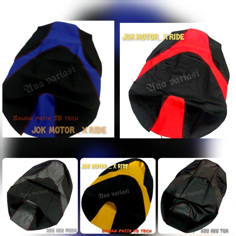 kulit jok motor Yamaha x ride sarung jok motor Yamaha x ride jok motor x ride