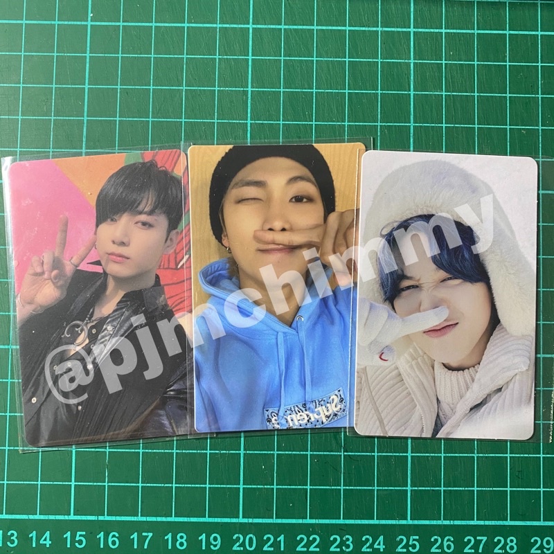 pob butter soundwave sw jungkook jamet + pob be essential soundwave namjoon rm sw + winter package j