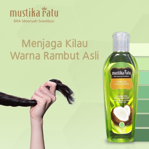 Mustika Ratu Minyak Cem ceman 75ml / 175ml