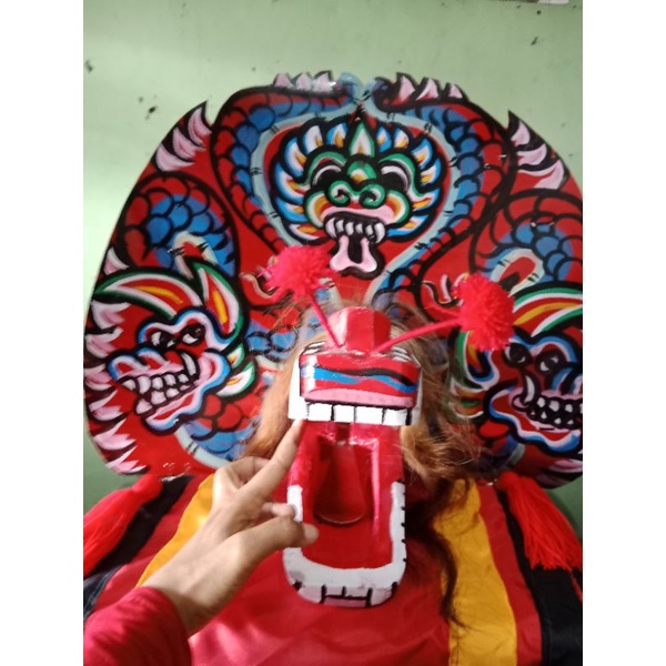 Barongan kayu bonus klinting, gondel, barongan anak murah, devill, barongan telon, barongan murah